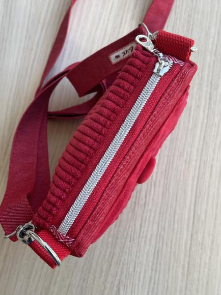 "Flickenwerk I mit Tasche" - ROTTÖNE